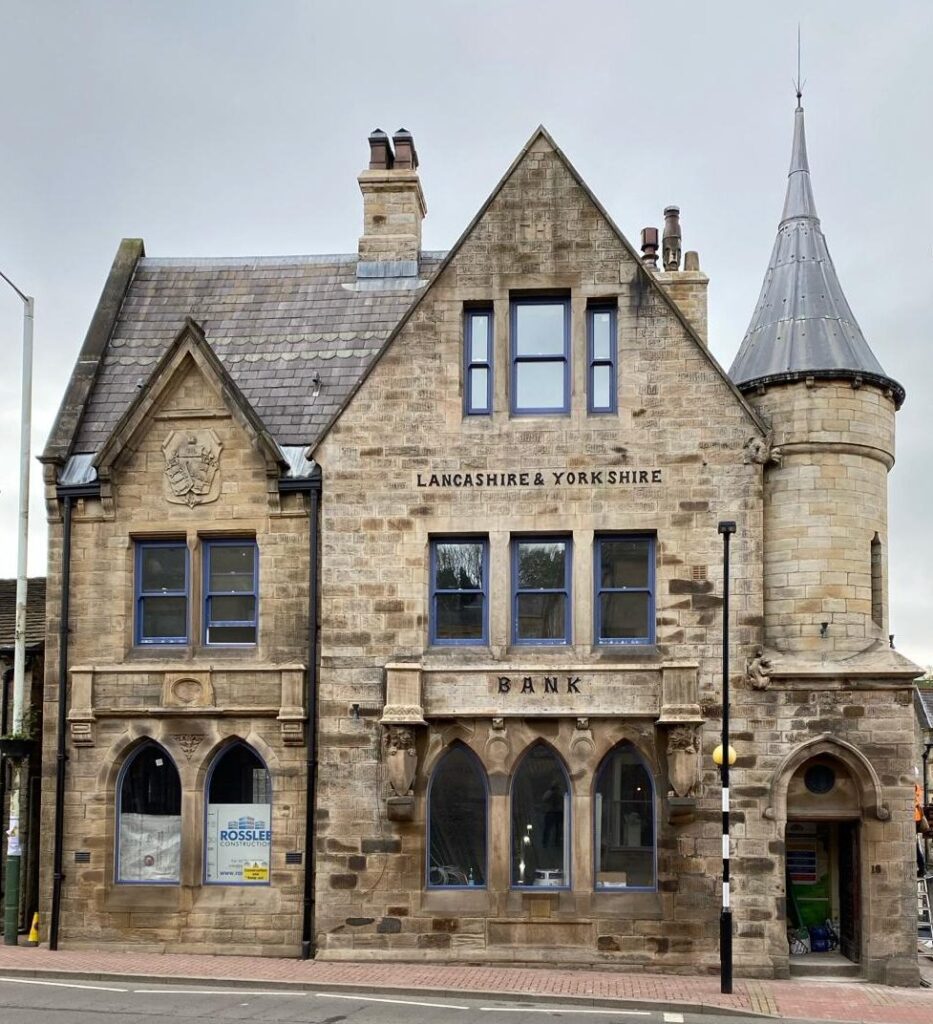 Lancashire and Yorkshire Bank in Bacup, Rossendale