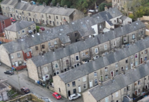 Terraced streets in Bacup, Rossendale